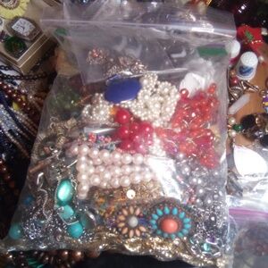 4lbs scrap repurpose jewelry